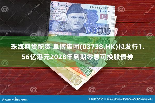 珠海期货配资 阜博集团(03738.HK)拟发行1.56亿港元2028年到期零息可换股债券