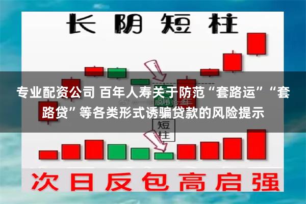 专业配资公司 百年人寿关于防范“套路运”“套路贷”等各类形式诱骗贷款的风险提示